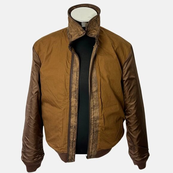 NWT Polo ralph lauren Leather Flight Jacket Sz Large L - Picture 10 of 15